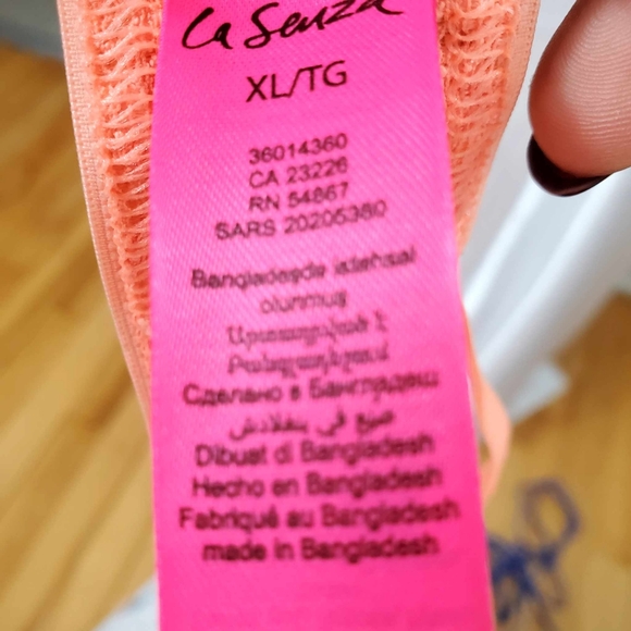 Orange La Senza Bralette Size XL - Picture 4 of 7